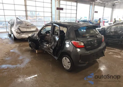 2024 Mitsubishi Mirage Es/Le из США, поврежденный, VIN ML32AUHJ9RH031467